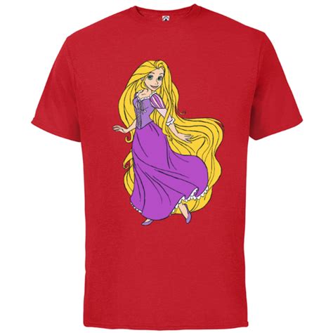 disney tangled princess rapunzel t shirt short sleeve cotton t shirt for adults customized