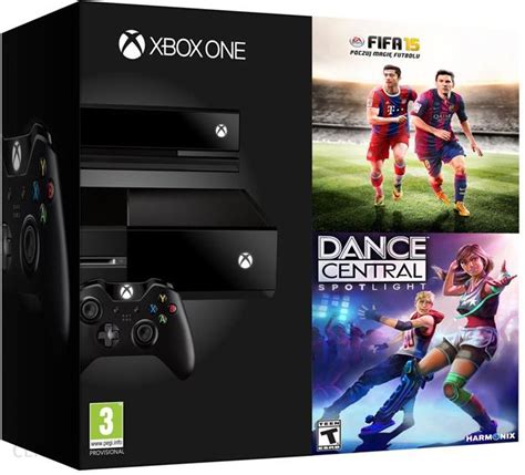 Microsoft Xbox One 500gb Kinect Fifa 15 Dance Central Ceny I