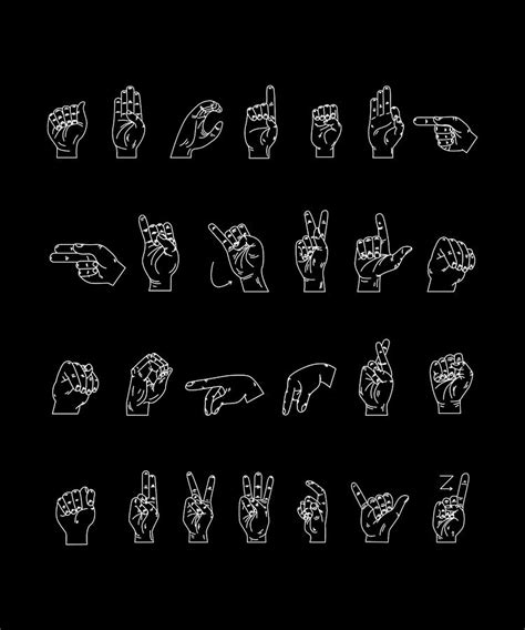 American Sign Language Alphabet Lindsay Letters® Ubicaciondepersonas Cdmx Gob Mx