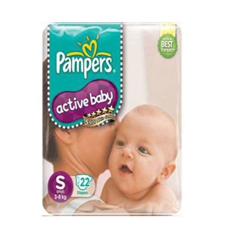 Pampers Disposable Diapers Small 3 8 Kgs