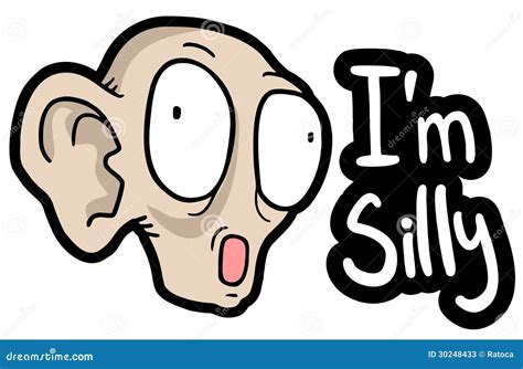 Stupid Face Stock Vector Illustration Of Clumsy Insane 30248433