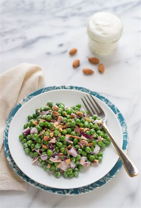 29 Low Carb Dinners Under 400 Calories Pea Salad With Bacon Healthy