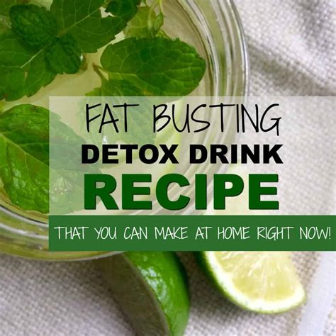 Flush Fat And Detox Drink Recipe You Have These Ingredients
