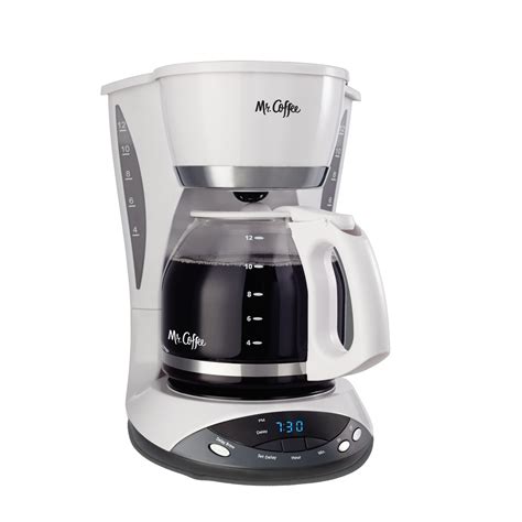 Mr Coffee Dwx20 Np 12 Cup Programmable Coffee Maker White
