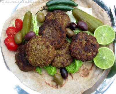 Using spoon and fry the patties. Kotlet - Persian Meat Patties | Iranian cuisine, Persian cuisine, Persian food
