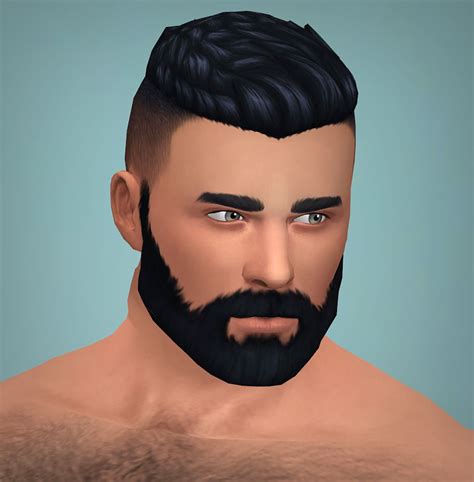Sims 4 Custom Content Maxis Match Male Hair 2024 Hairstyles Ideas