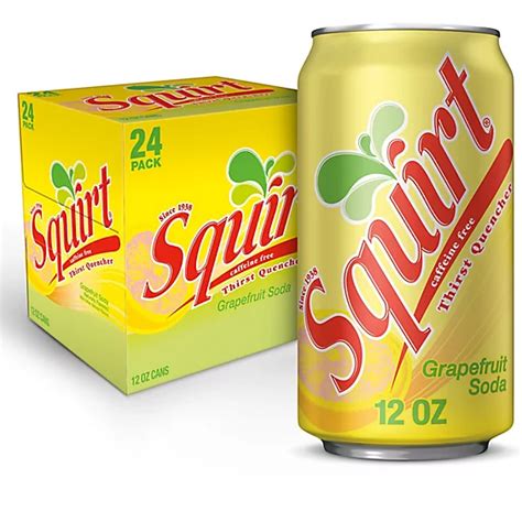 Squirt Citrus Soda In Can 24 12 Fl Oz Albertsons