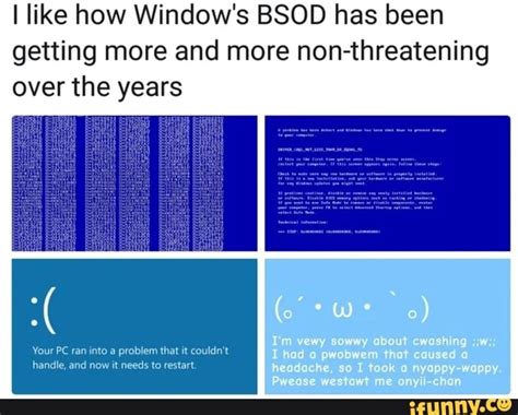 Bsod Memes Best Collection Of Funny Bsod Pictures On Ifunny
