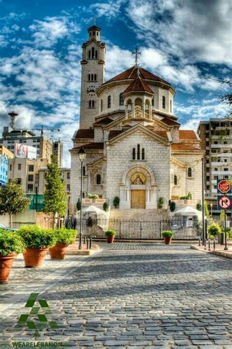 Pin De Jano En The Most Beautiful Areas In Lebanon Catedral Iglesias