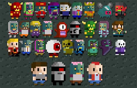 Basic Characters Jeux Pixel Art Dessin Pixel Animation Pixel