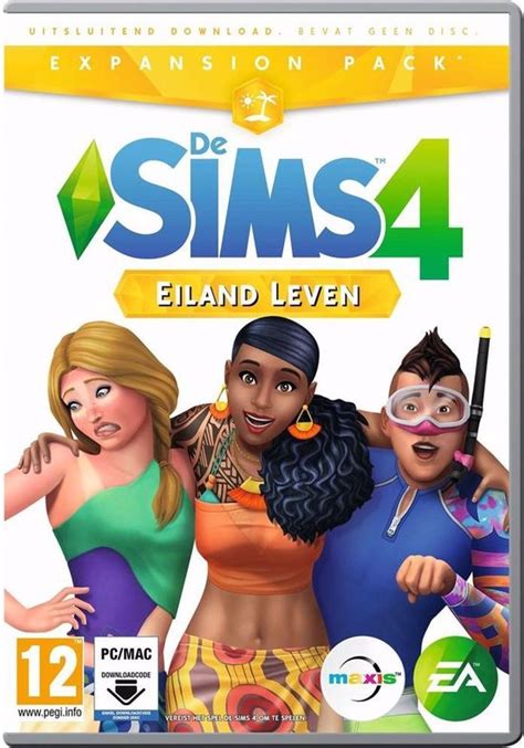 De Sims 4 Eiland Leven Expansion Pack Windows Mac Code In Box