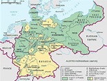 Preußen-map - Karte von Preußen (Ost-Europa - Europe)