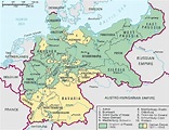 A prússia mapa - Mapa da Prússia (Europa de Leste - Europa)
