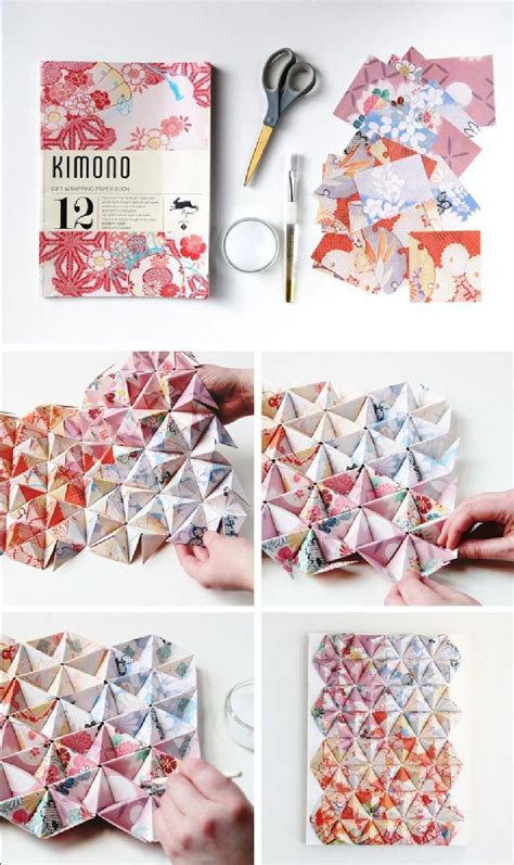 This Diy 3 D Origami Wall Art Is Perfect For Decorating The Bedroom