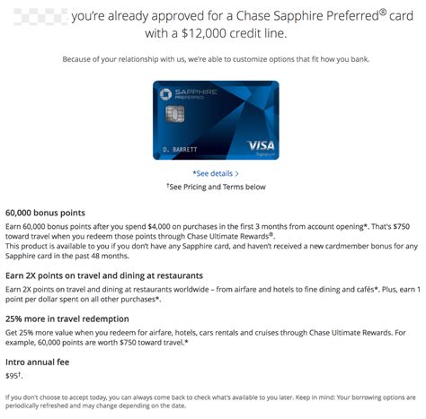 Chase Bank Pre Approval