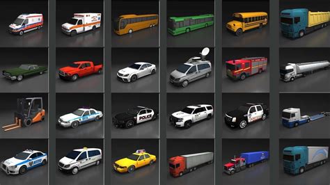 Extreme Vehicle Pack 3d Model Cgtrader