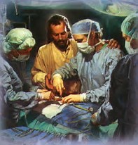 Image result for jesus assisting a surgeon