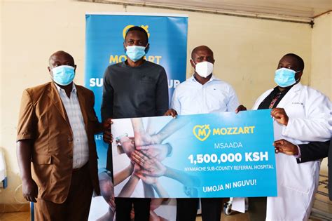 Mozzart Donates Icu Equipment Worth Ksh 15 Million To Nyamache Sub