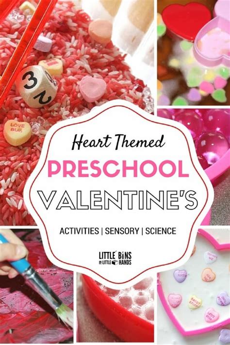 Valentine Day Activities For Preschool Little Bins For Little Hands