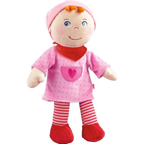 Haba Snug Up Doll Inga 115 Soft Doll With Embroidered Face