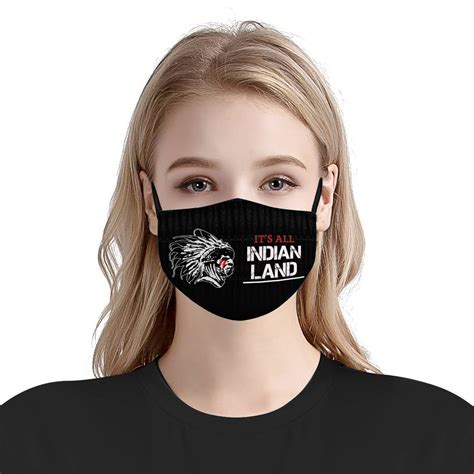 Their anime face masks offer a multitude of designs for an affordable cost of $15 a mask. Native It's All Indian Land Face Mask - Teeuni Store