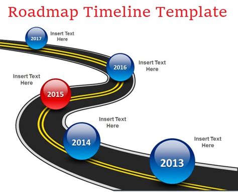Roadmap Timeline Templates 4 Free Pdf Excel And Word