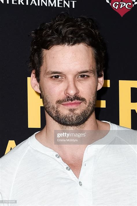 Actor Austin Nichols Arrives At The Premiere Of Silver Lining
