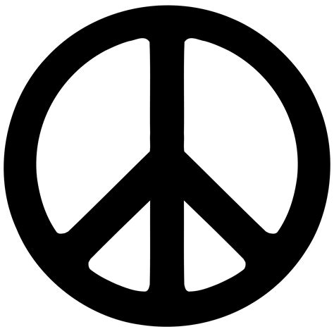Peace Symbol Hd Clipart Best