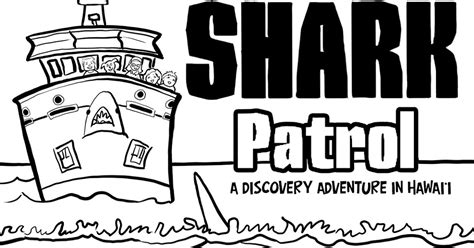 Origami N Stuff 4 Kids Shark Patrol Coloring Page