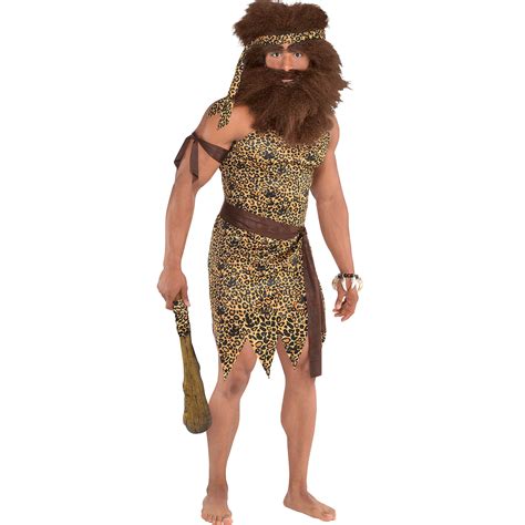 Amscan Caveman Halloween Costume Accessory Kit For Adults One Size 4
