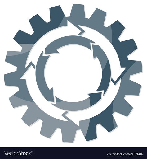 Gear Logo Royalty Free Vector Image Vectorstock
