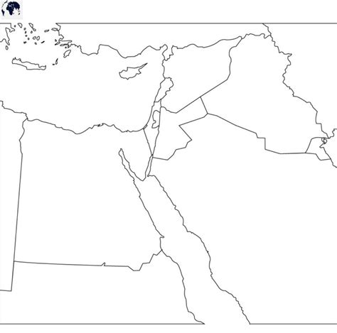 Egypt Blank Map Blank World Map
