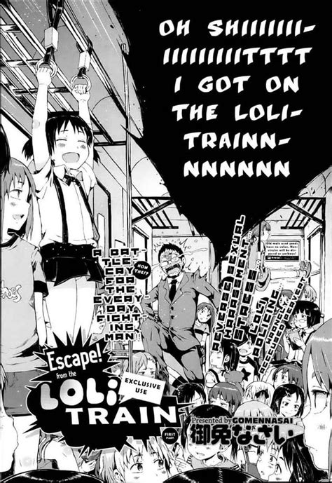 Escape The Loli Train Anime And Manga Anime Memes Funny Anime
