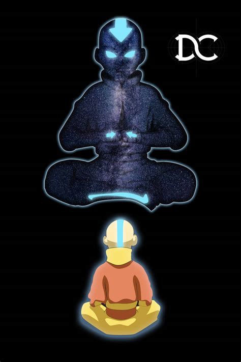 Avatar Aang Meditating By Colbertcreations On Deviantart