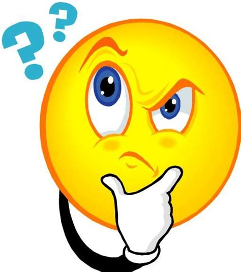 Face With Question Mark Clip Art