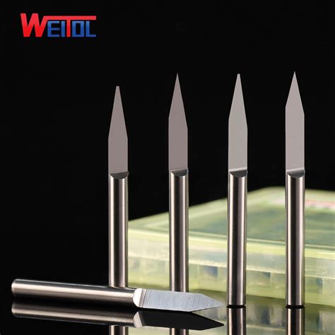 Weitol Free Shipping 3a Series 3175mm V Shape Flat Bottom Engraving