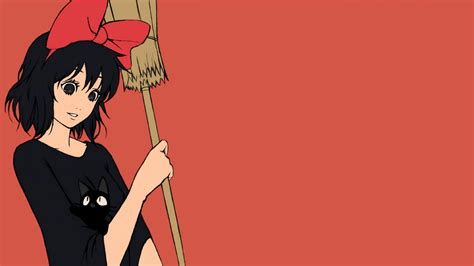 Wallpaper Kikis Delivery Service Oki Kiki Studio Ghibli Anime