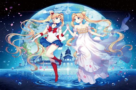 Usagi Serenty Sailor Moon Moon Kingdom Anime Manga Girl Ka382 Living