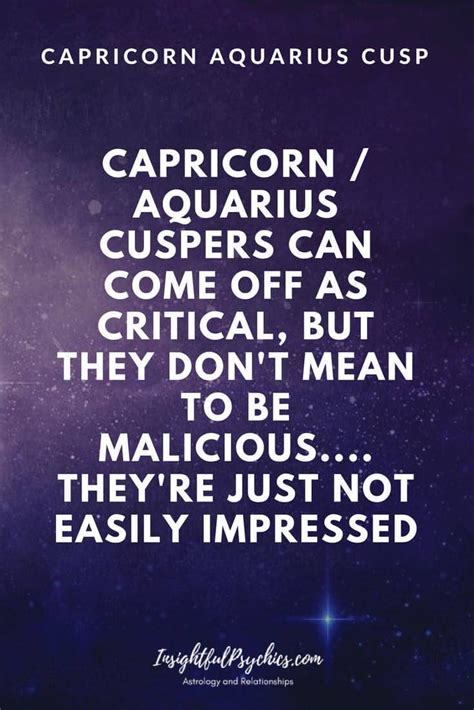 Capricorn is very careful and looks at life very are they compatible? Capricorn Aquarius Cusp - Meaning, Compatibility, and ...