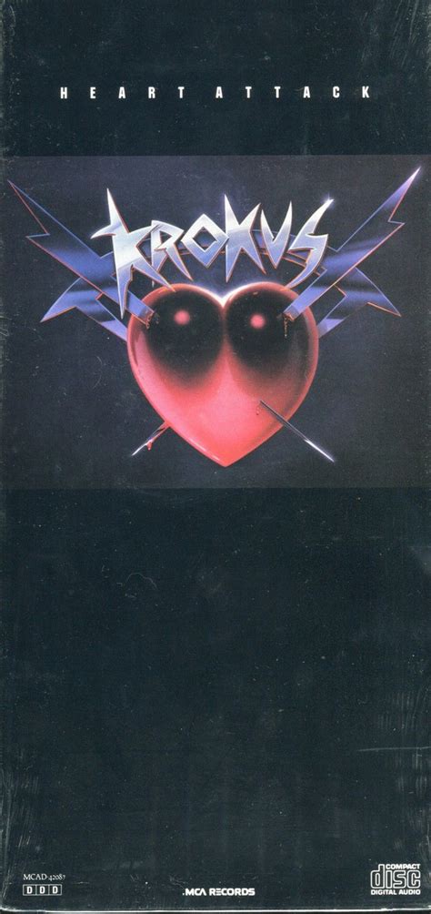 Krokus - Heart Attack (1988, CD) - Discogs