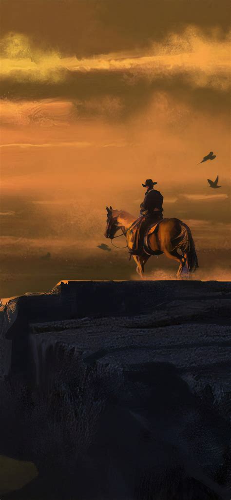 1242x2688 4k Landscape From Red Dead Redemption Iphone XS MAX Wallpaper