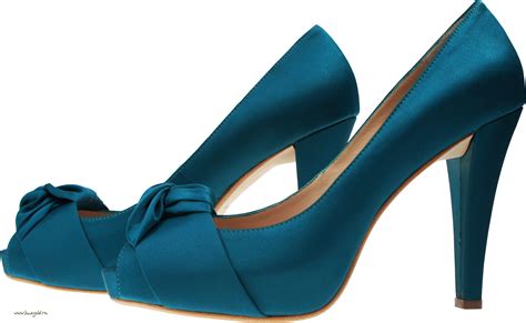Blue Women Shoes Png Image