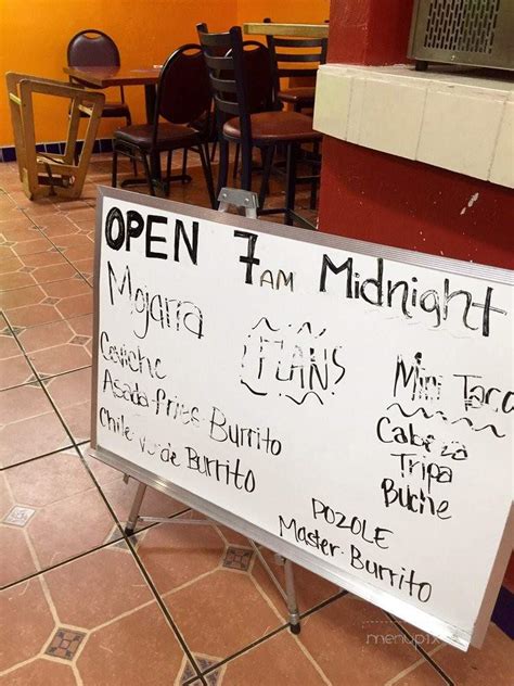 Grilled mahi mahi, corn or flour tortillas, cabbage aioli and pico de gallo. Menu of Tacos El Jefe in Cedar City, UT 84720