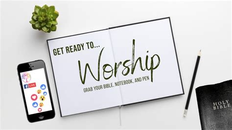 Copy Of Online Worship Welcome Postermywall