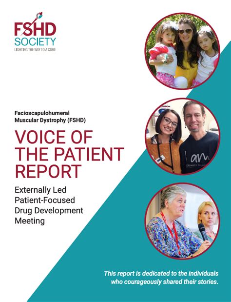 Fshd Society Releases Voice Of The Patient Report Fshd Society