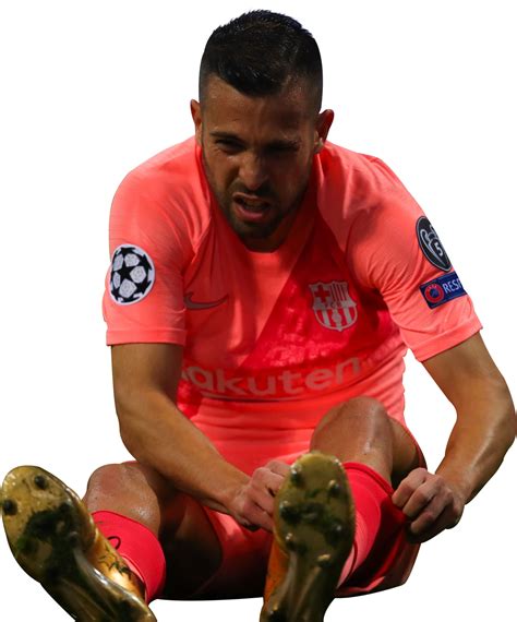 This statistic shows which shirt numbers the palyer has already worn in his career. Jordi Alba football render - 49895 - FootyRenders