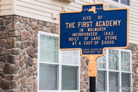 The First Academy Historical Marker