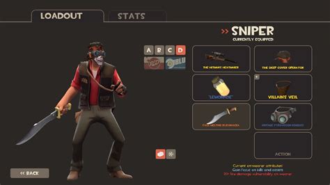 Reworked Loadout Screen Team Fortress 2 Mods