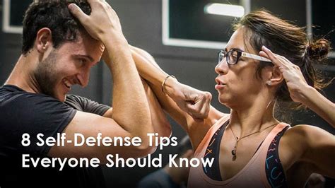 8 Self Defense Tips Everyone Should Know