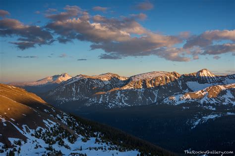 Sunsets Slide Rocky Mountain National Park Colorado